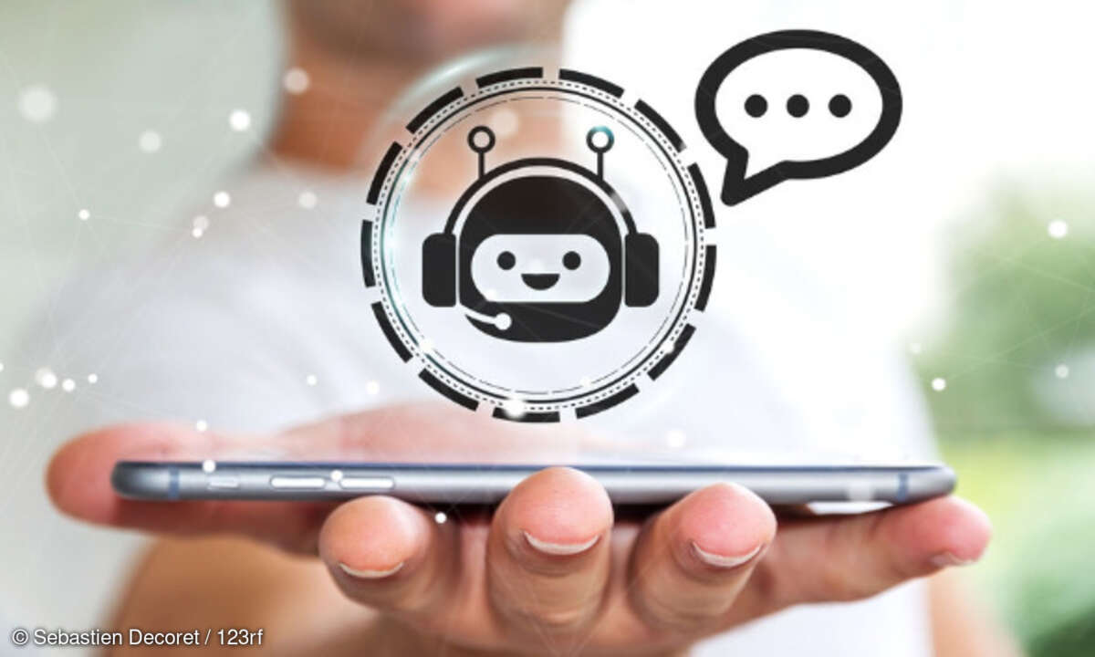 Sebastien Decoret, 123rf, Chatbot, Chatbot Konversation