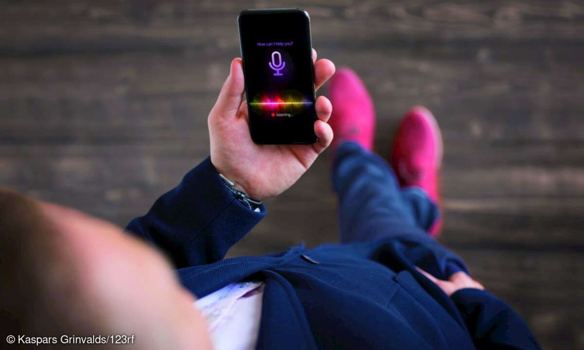 Spracherkennung Voice Assistant Smartphone