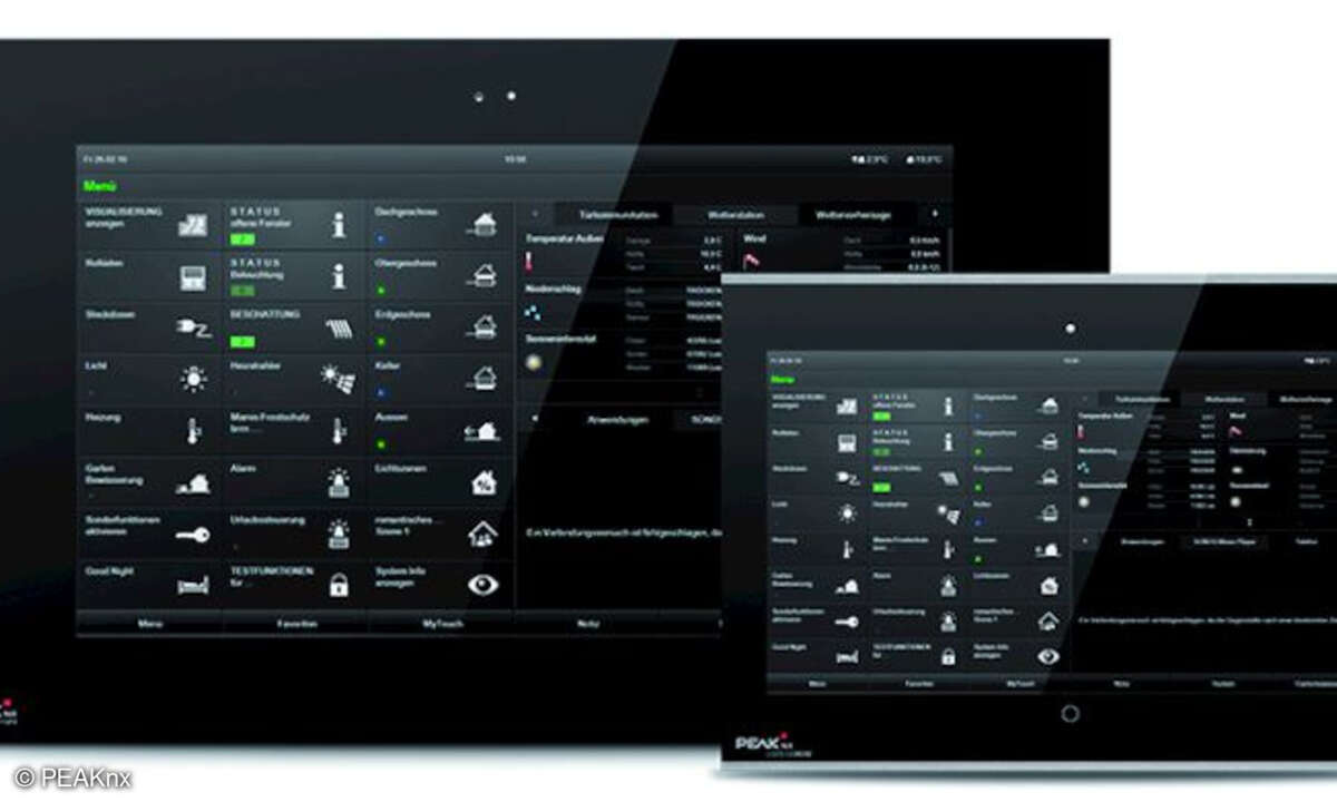 Touchpanel Peaknx