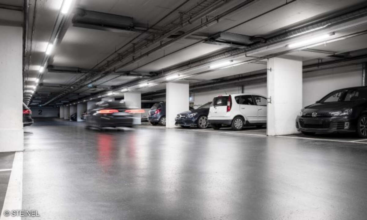Steinel, Tiefgarage, Parken