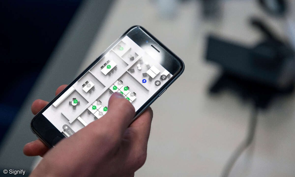 Interact Office Workspace App von Signify