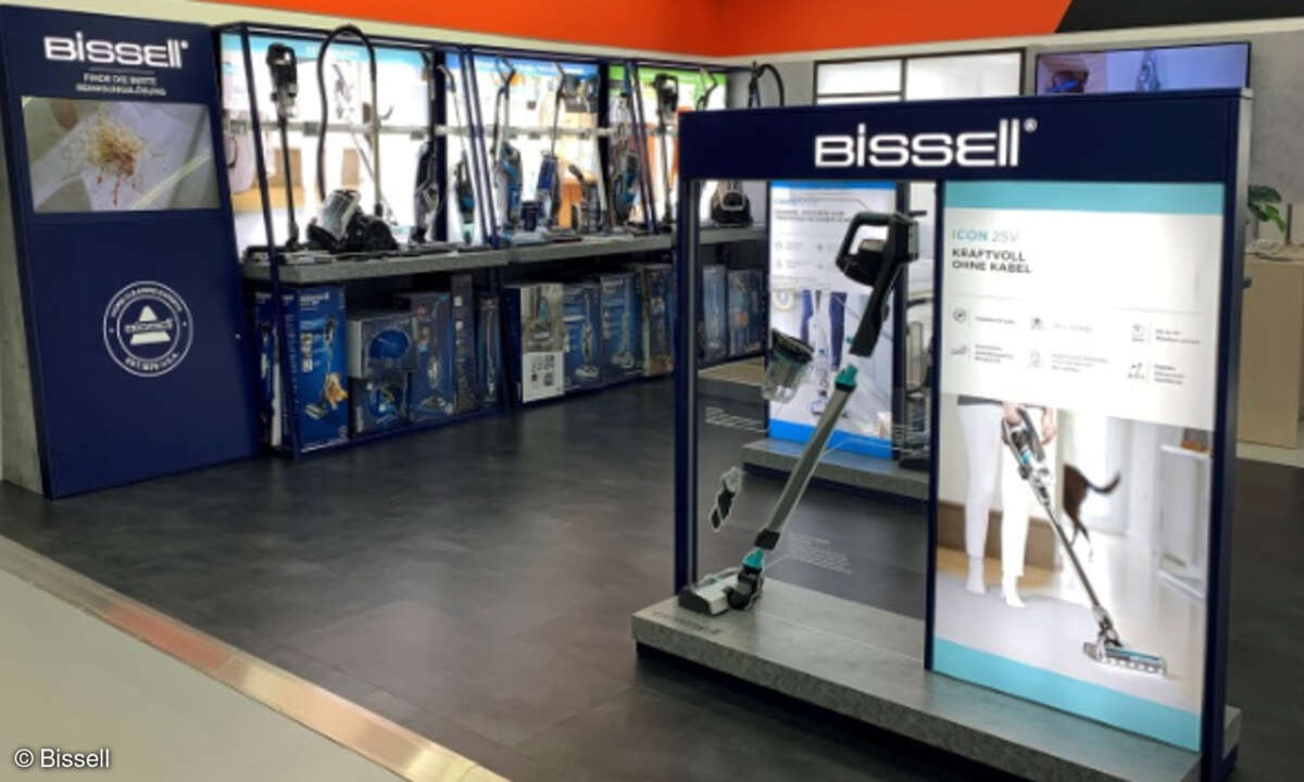 Shop-in Shop Hamburg Saturn Bissell
