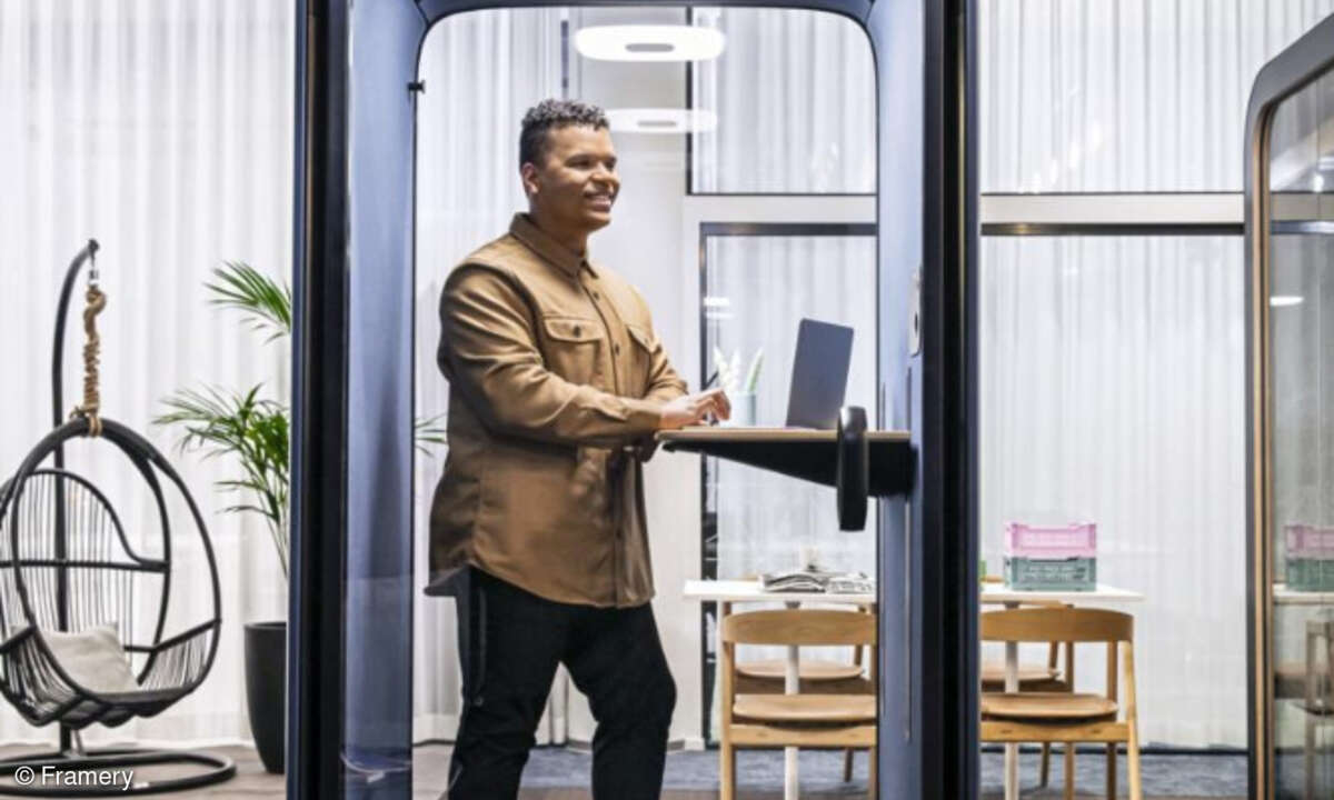 Framery One Solo-Arbeitsplatz, Bürokabine
