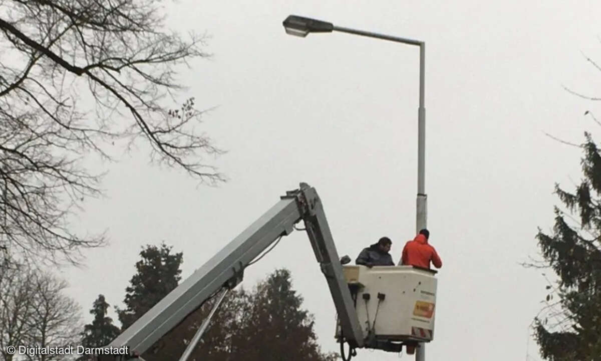Smart Lighting Pilotprojekt, Digitalstadt Darmstadt