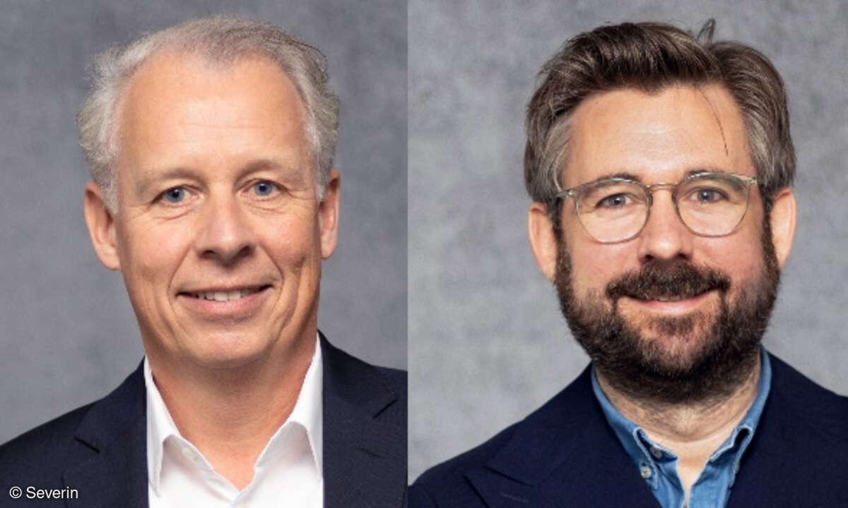 Thomas Baumann (links), Alexander Kolisch (rechts), Severin