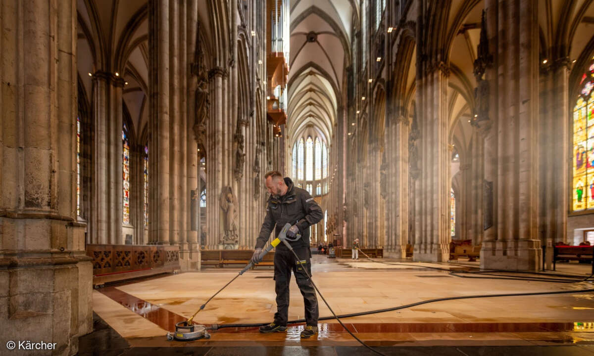 Kölner Dom Restauration, Kärcher