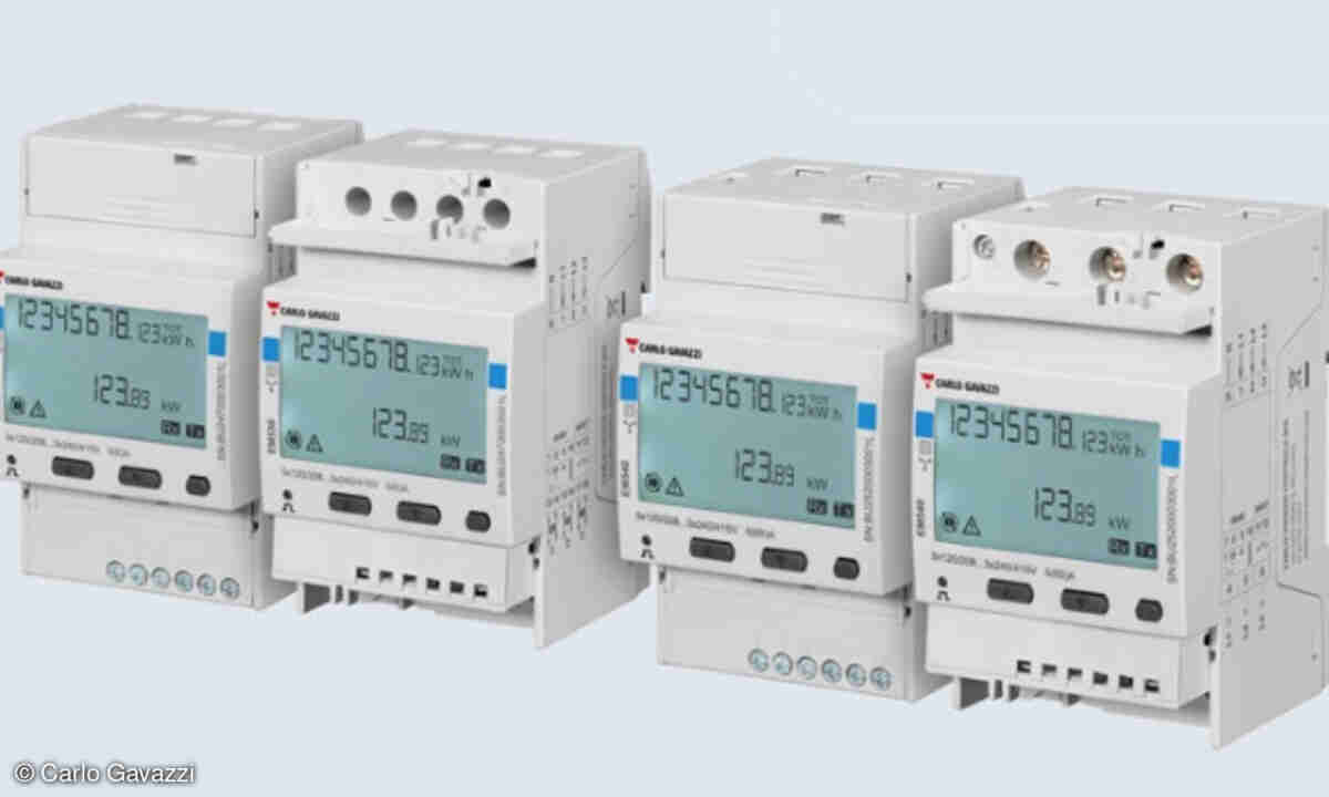 Carlo Gavazzi stellt neue Energiezähler vor - connect-professional