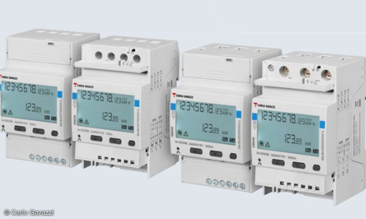 Carlo Gavazzi Energiezähler EM530 und EM540