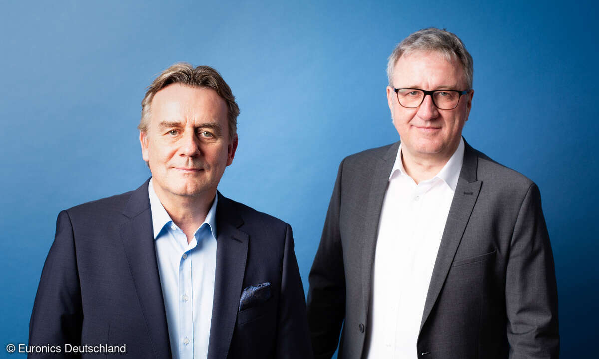 Michael Rook undJochen Mauch, Euronics Vorstand