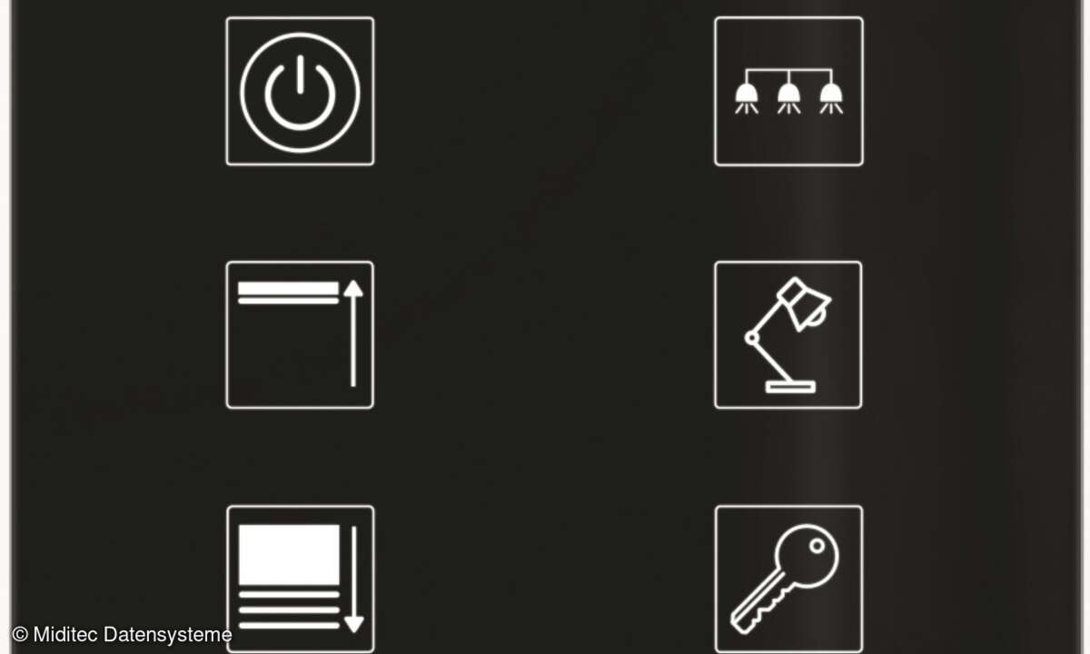 Control Panel Miditec Raumautomation