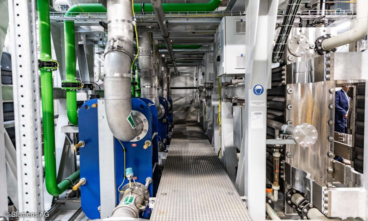 Siemens, Wunsiedel, Anlage für grünen Wasserstoff