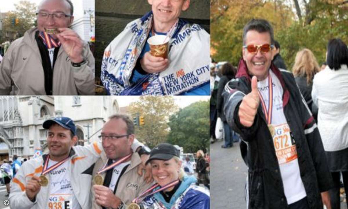 Bis zum Finish schafften es übrigens alle anderen Herweck-Läufer auch
