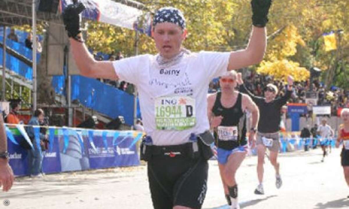 Bernd Gerber lief in New York mit 3:17:05 persönliche Bestzeit