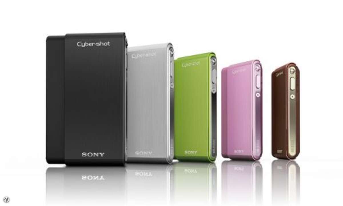 Sony konnte im Digital Imaging Bereich bietet Sony mit der »Cyber-shot T700« eine elegante 10-Megapixel-Digitalkamera, die auf ihrer vier GByte großen Festplatte bis zu 1.000 Fotos in voller Auflösung speichern kann.