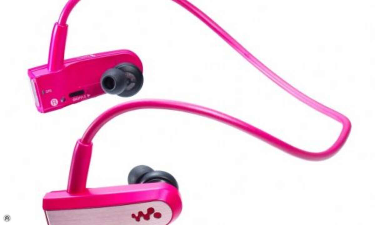 Sonys Walkman der neuen Generation besteht nur noch aus dem Kopfhörer. Die W-Serie im kabellosen »Headphone-Design« ist dadurch extrem leicht und kompakt. Die eingebauten 13,5 Millimeter-Kopfhörer werden durch ein Kabel, das hinter dem Kopf entlang g