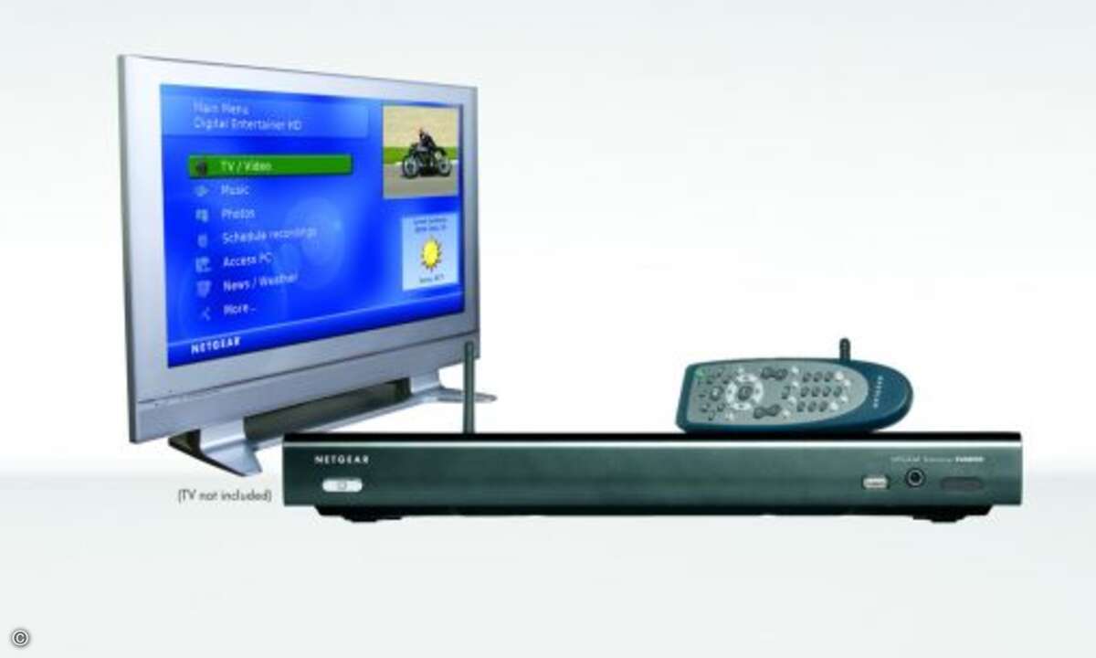 Auch bei Netgear sind Multimedia-Produkte für dass digitale Heim zu sehen. Mit dem Internet TV Player »ITV2000« können Anwender auf Internet-Videos von YouTube, Live Internet TV, Internetseiten und Video-on-demand-Inhalte zugreifen. Der Internet TV