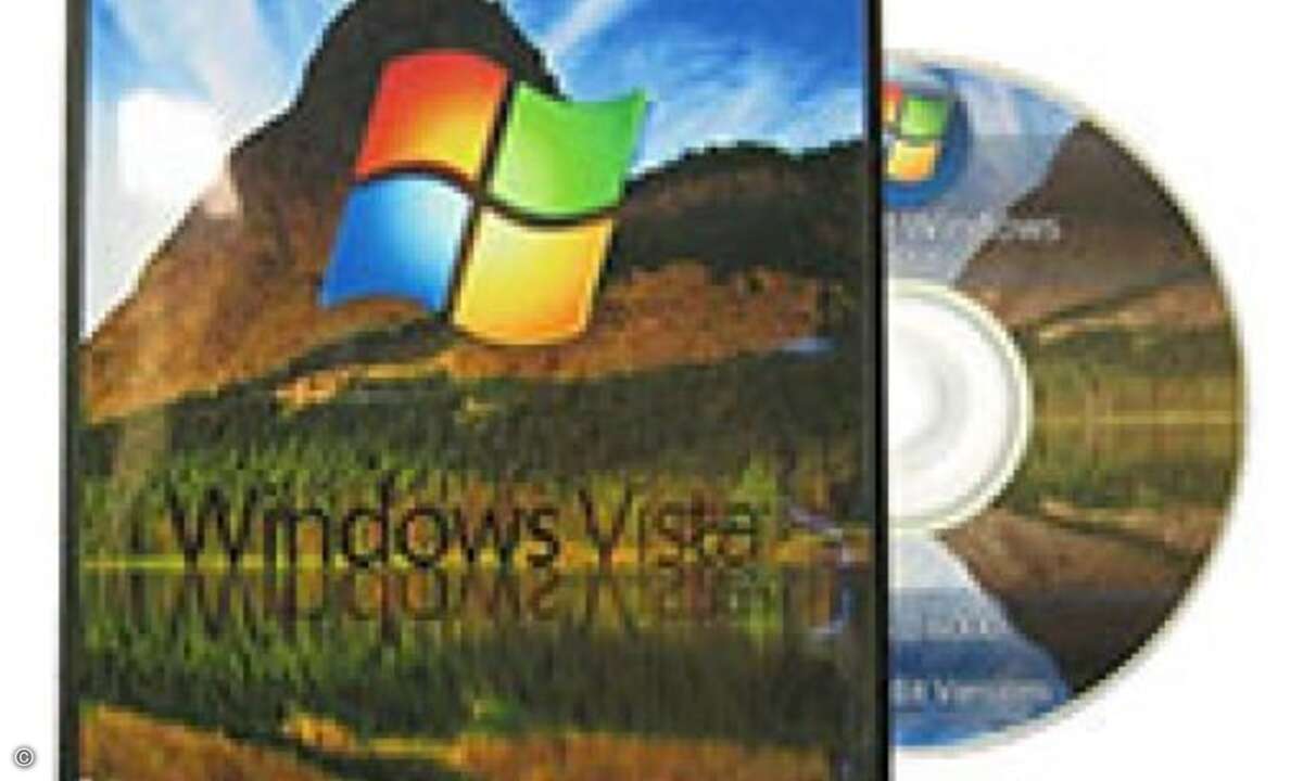 Eine weitere Vista-Raubkopie. Die Softwarepiraten dachten sich hier wohl: Wenn wir schon fälschen, können wir wenigstens auch gleich ein schöneres Cover gestalten.
