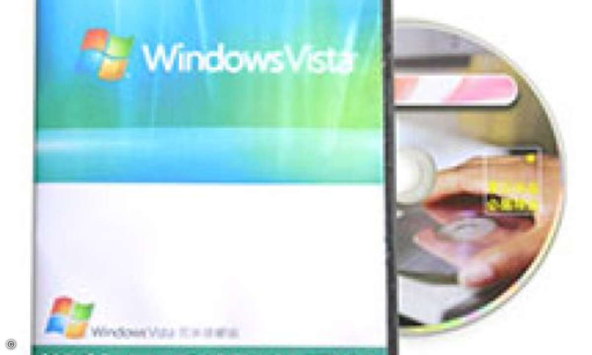 Ein weiterer illegaler Vista(64)-Klon aus dem Jahre 2007: Neben den leicht verwaschenen Farben und einem neuen DVD-Label haben sich diese Softwarepiraten noch etwas besonders dummes einfallen lassen: Auf der Rückseite der Box steht eine Anleitung, wi