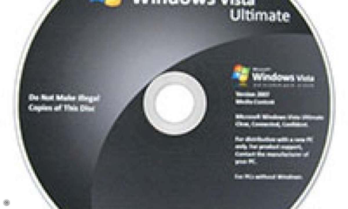 Diese Vista-Kopie wurde von Microsoft 2007 gefunden. Offenbar hatten auch diese Fälscher einige Probleme, die Sicherheitsmerkmale (Hologramme, etc.) mit ihrem Tintenstrahler auf Papier zu bringen.