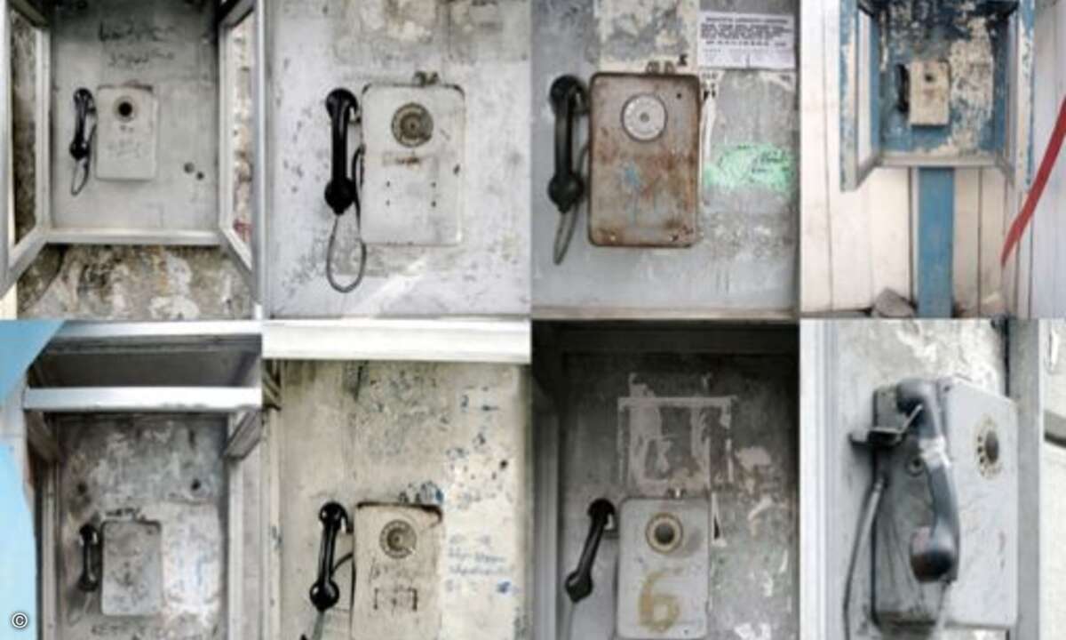 Boning-Bilder: Die Serie »Tiflis Telefon« entstand an einem Wochenende in der Hauptstadt Georgiens