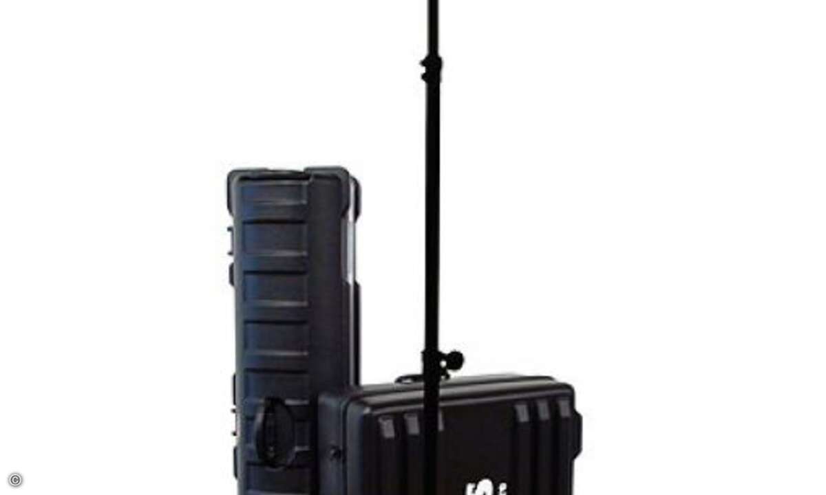 Das Rapid-Deployment-Wi-Fi-Array-Kit von Xirrus ermöglicht den Aufbau von Spontan-WLANs, etwa bei Konzerten oder Veranstaltungen.