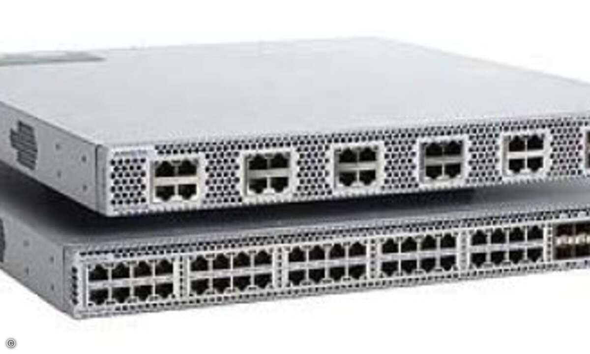 Der Arista 7100T hat 24 oder 48 10-GbE-Ports. Der Switch unterstützt Kupferkabel der Reihe Cat 5e, 6 und 6a.