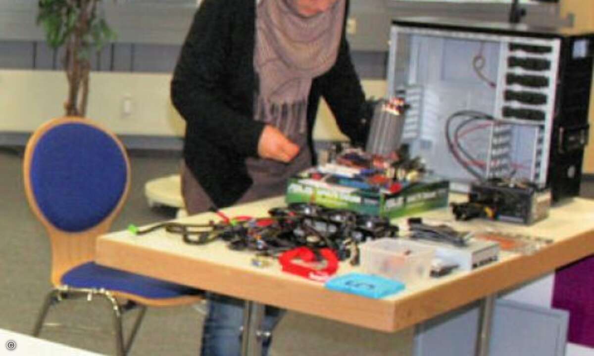 Ebenfalls ihre Kollegin Emine Keskin von Transtec