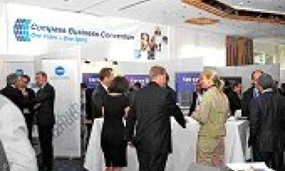 Die Business Convention-Messe war gut besucht