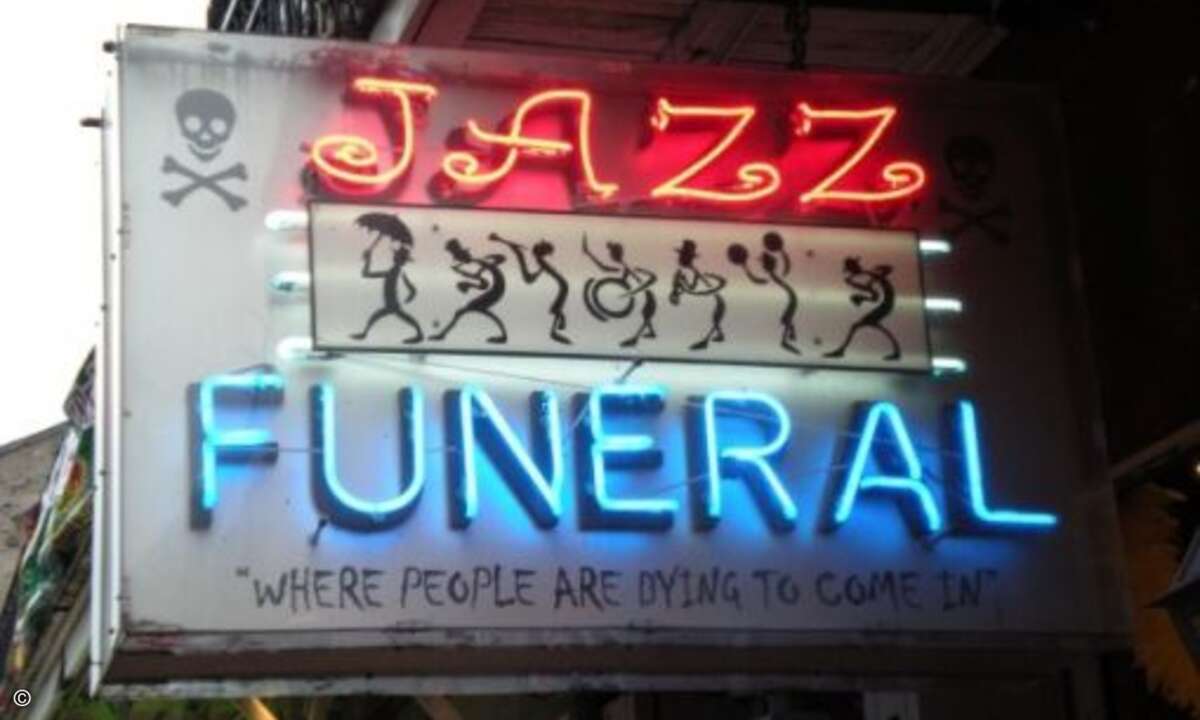 Egal zu welchem Anlass - Jazz gehört in New Orleans immer dazu