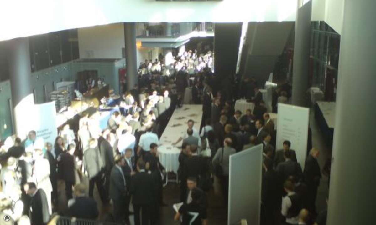 Gut gefüllt: Das International Congress Center ICC