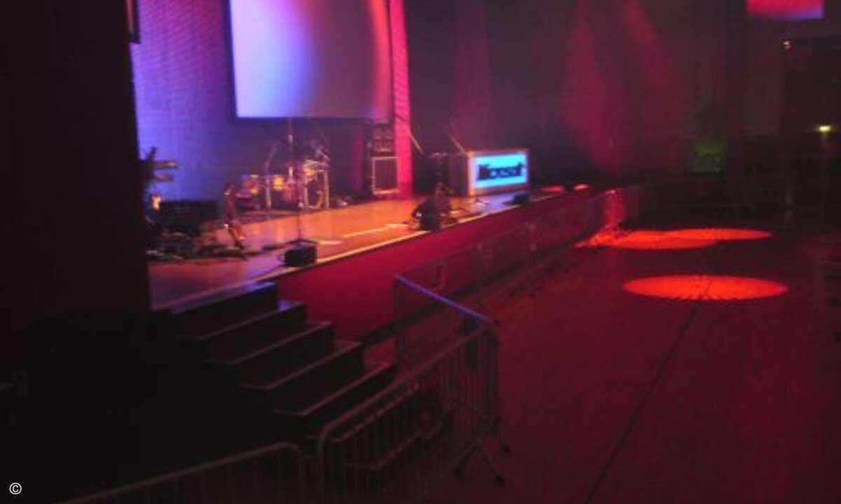 ...war abends HauptLocation der „Let´s rock together” Party