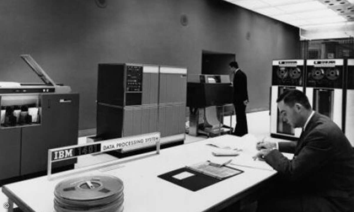 Zwölf Jahre lang blieb die IBM 1401 im Portfolio des Konzerns