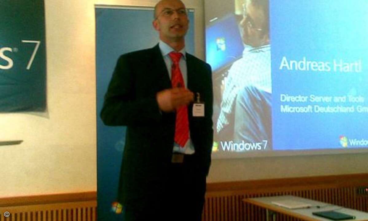 Andreas Hartl, Direktor des Geschäftsbereichs Server & Tools bei Microsoft