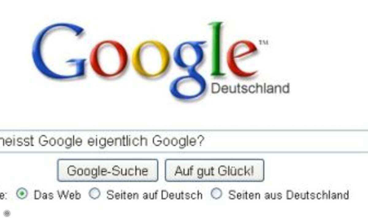 Eine spannende Geschichte verbirgt sich hinter dem Namen der Suchmaschine nicht. Er leitet sich von »Googol« ab, einem Begriff, den der amerikanische Edward Kasner für die Zahl 10 hoch 100 einführte. Sergej Brin, einer der Gründer von Google, griff d
