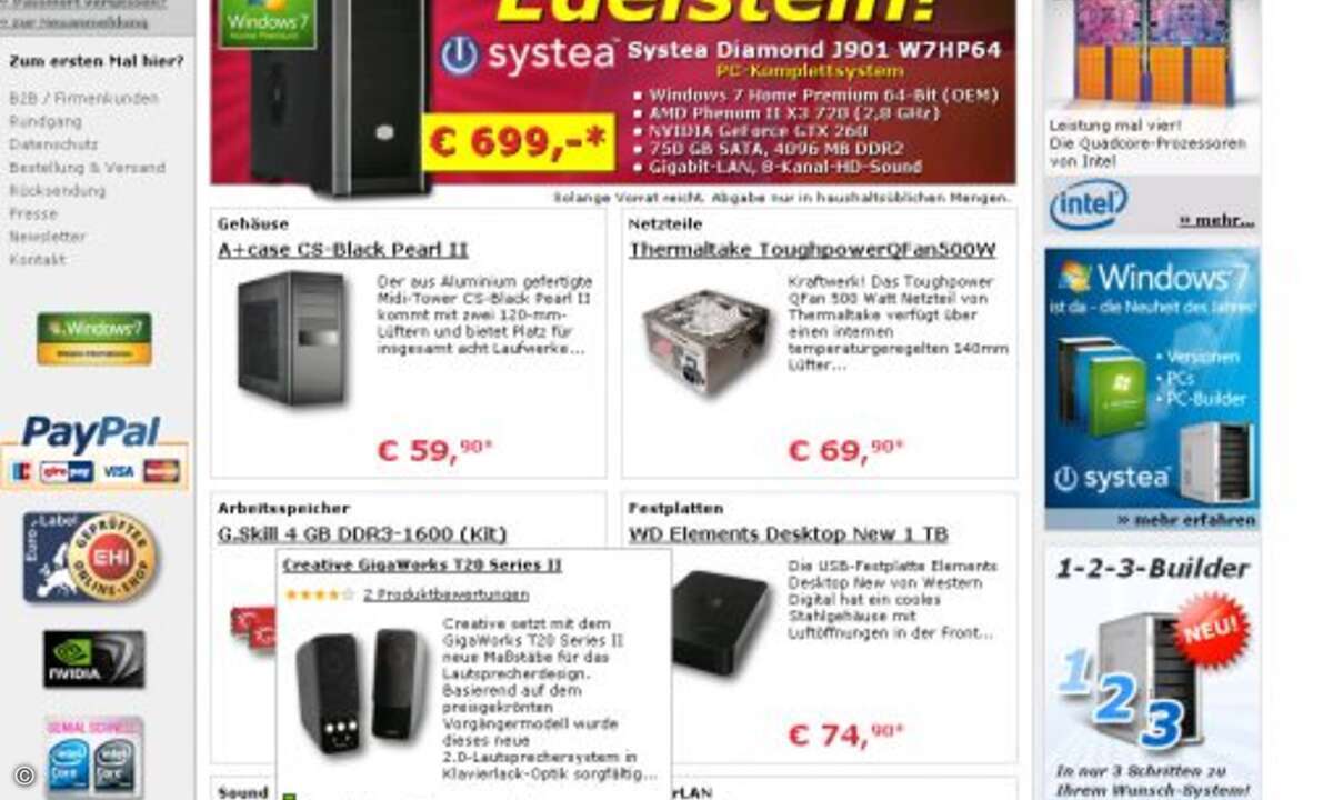 Rang 7: Alternate - der Etailer ist das Online-Outlet des Distributors Wave