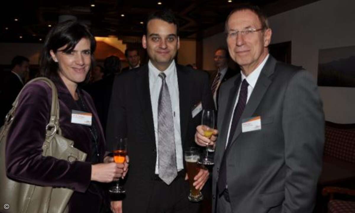 Simone Frömming (Tech Data), Markus Reuter (CRN) und Michael Kaack (3C-Career)