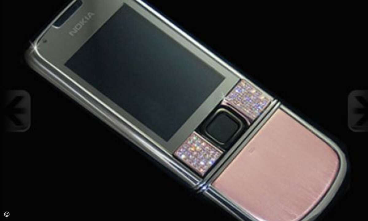 Königlich telefonieren die Dritte: Nokia Crown Rose