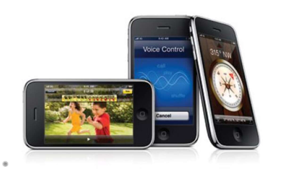Smartphone: iPhone 3GS. Mit der zweiten iPhone-Generation schaffte es Apple endlich, nicht nur eine Vielzahl der ursprünglichen iPhone-Kritiker zufriedenzustellen, sondern das Gerät auch für den Unternehmenseinsatz fit zu machen.