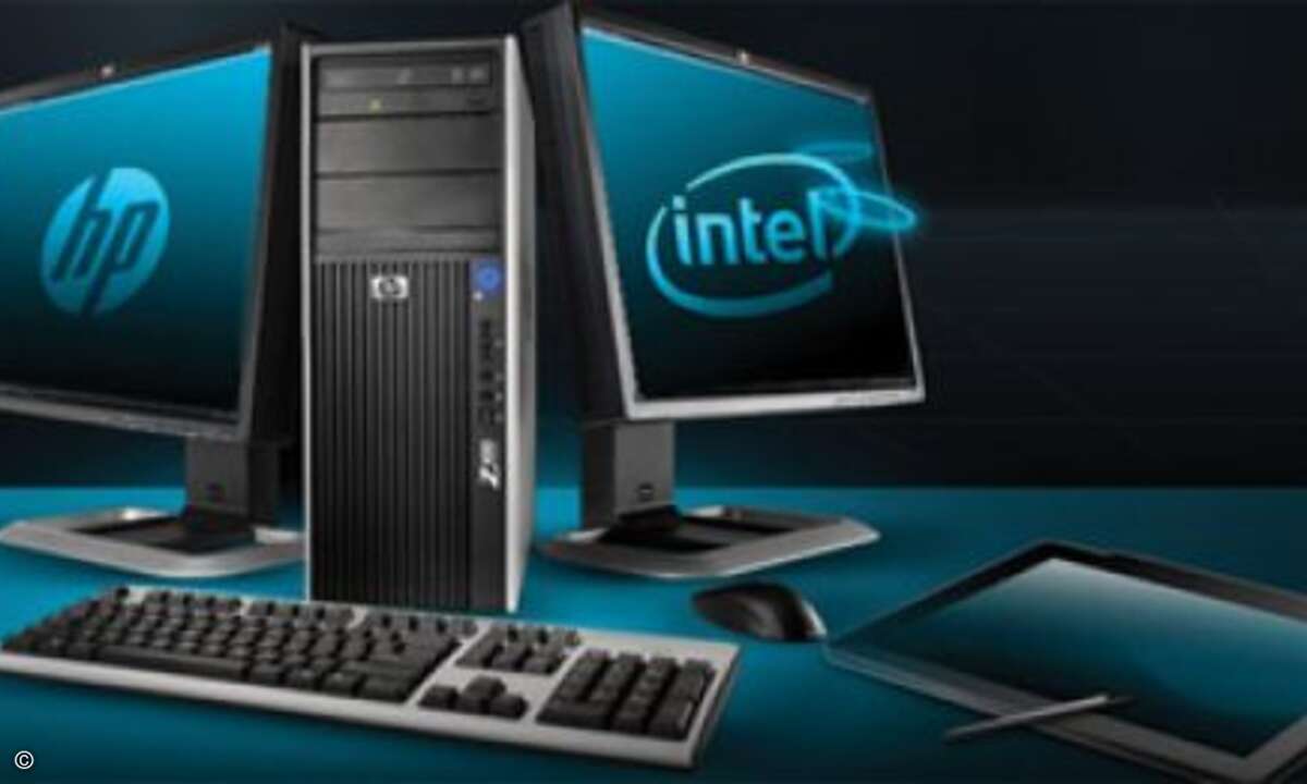 Desktop: HP Workstation Z. HP ist mit seiner Z-Serie ein echtes Kraftpaket gelungen. So stecken im Z400 beispielsweise ein Xeon-Prozessor mit einer Kapazität für bis zu 16 GB DDR3-Speicher, darauf Windows 7 in der 64-bit-Version – und das zu einem fü