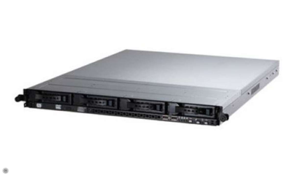 Server: Asus RS500-E6/PS4. Fast unbemerkt hat sich Asus auch im Server-Segment zum erstzunehmenden Marktteilnehmer gemausert. Der RS500-E6/PS4 mit Dual-Prozessor Xeon 5570s und 2.93GHz sowie 20 GB Speicher auf 1.333GHz brachte es in etwa auf die glei