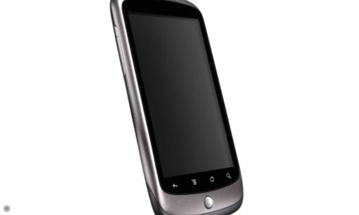 Display: Das »Nexus One« besitzt ein 3,7 Zoll Touchscreen-Display mit einer Auflösung von 480 x 800 Pixel