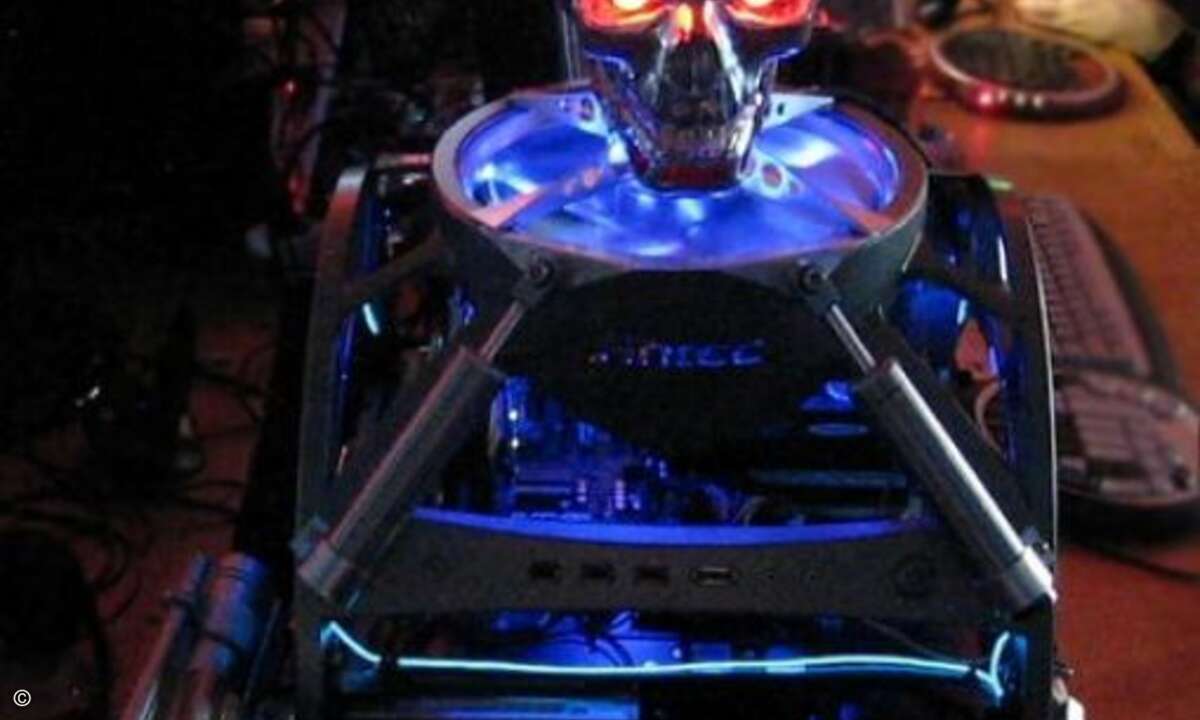 Holland vor! Mit seinem Terminator zeigt der Niederländer Frankie den Amerikanern, wo der Holländer den Käse herholt - auch in Sachen Modding.