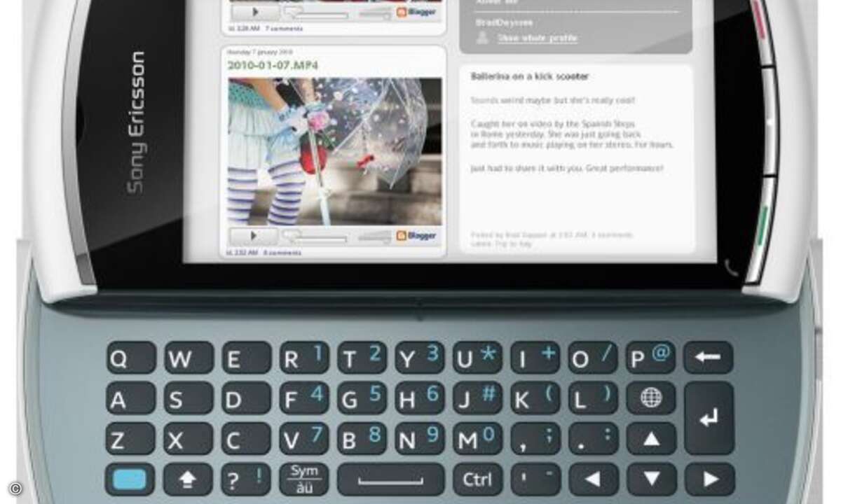 Die 8-Megapixel-Kamera im Vivaz pro von Sony Ericsson kann Videos in HD-Qualität aufnehmen