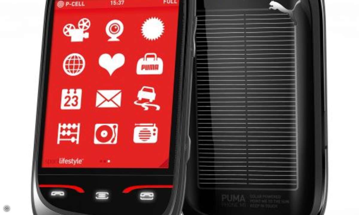 Sportartikel-Hersteller Puma bringt mit Sagem sein erstes Smartphone auf den Markt