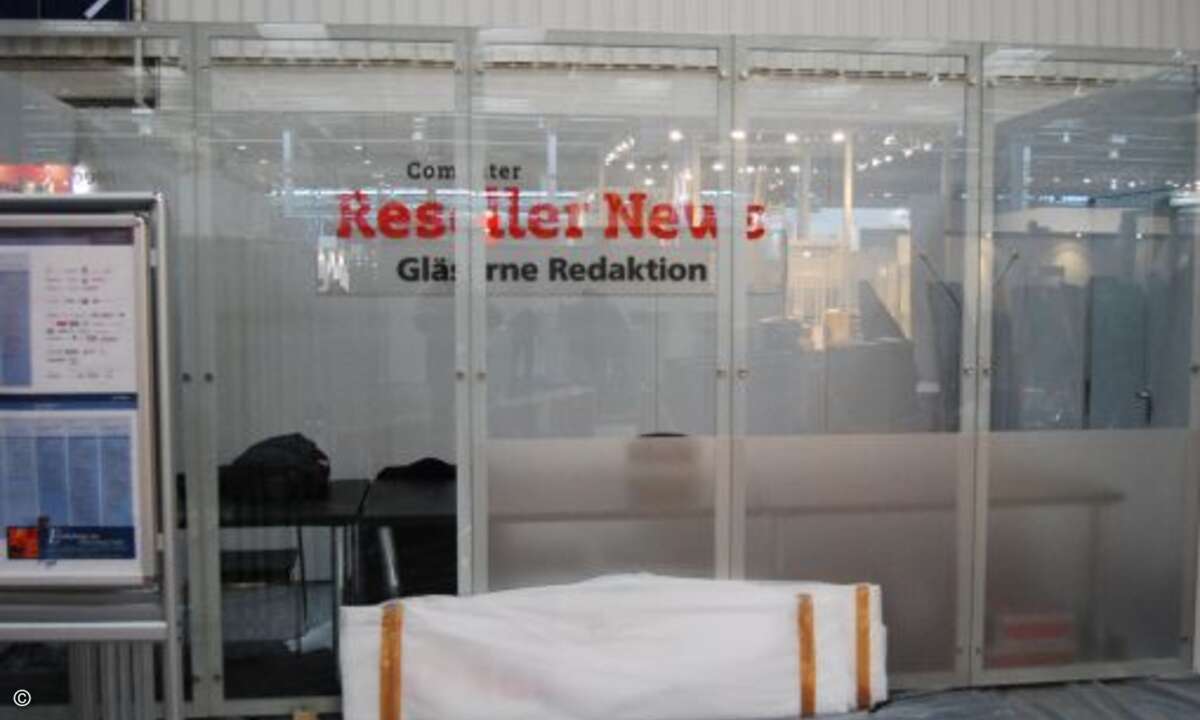 Live-Berichterstattung: In der gläsernen CRN-Redaktion trifft sich ab Dienstag die ITK-Branchenprominenz