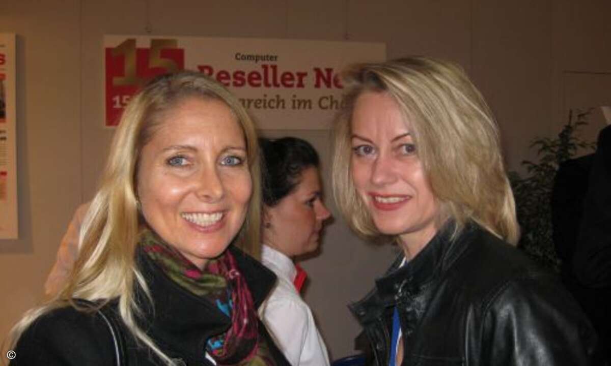Gaby Rauffer (HP) und Michaela Wurm (CRN)