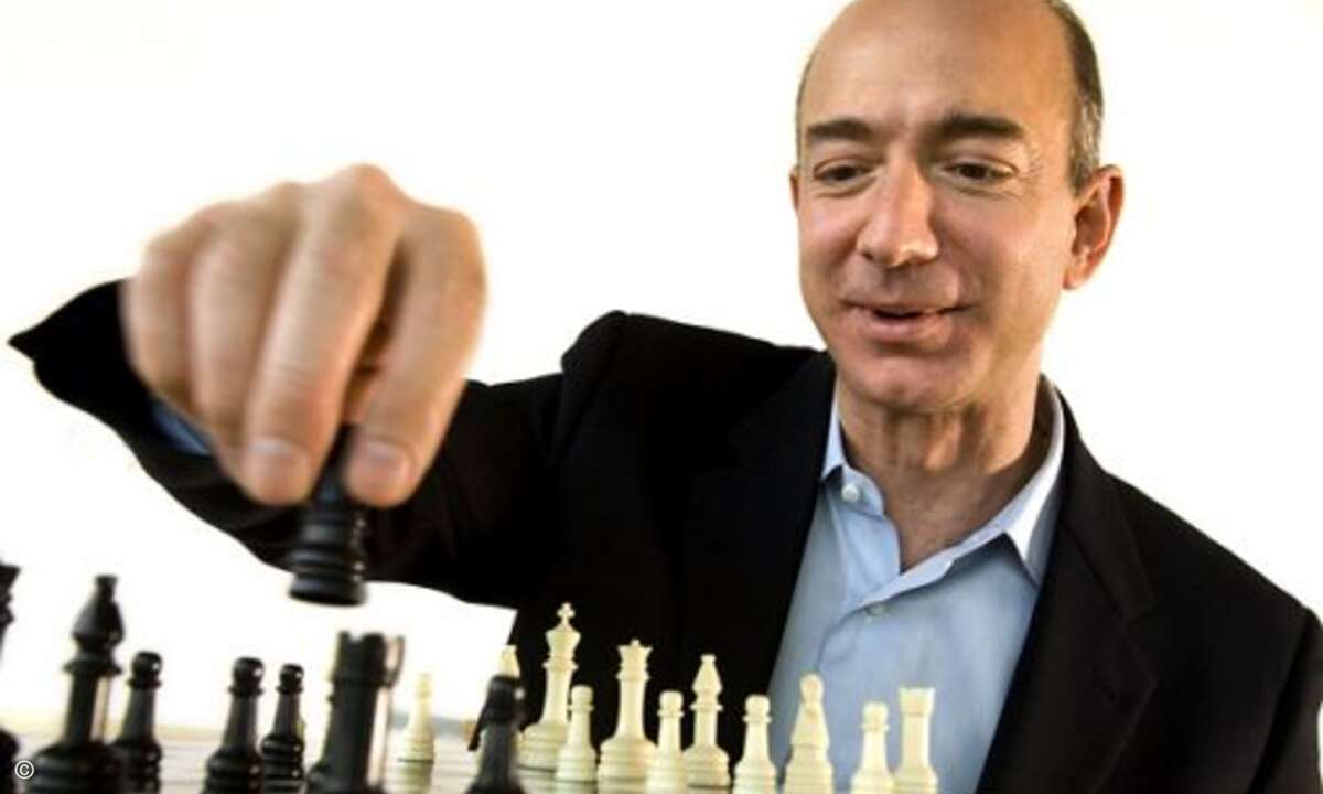 Platz 43: Mit geschätzten 12,3 Milliarden Euro landet Amazon-Chef Jeff Bezos immerhin noch 7 Plätze vor Roman Abramovich.