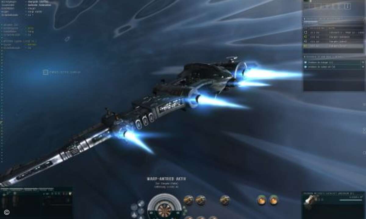 Ein Zerstörer der Catalyst-Klasse versucht einem befreundeten Piloten zu Hilfe zu eilen...