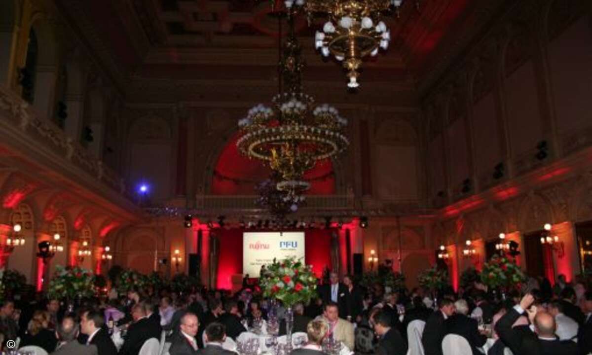 Der Prunkvolle Saal des »Zofin Palace«
