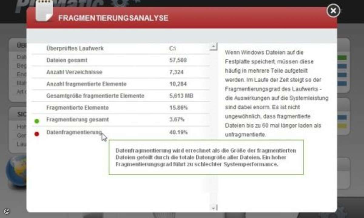 Die richtigen Dateien zu finden ist auf solch einem chaotischen System selbst für Rechner schwer - und kostet weitere Zeit.